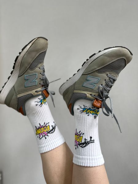 Шкарпетки з вишивкою "HIMARS б'є по Кримському мосту" (35-39 розмір) 02001-01 фото